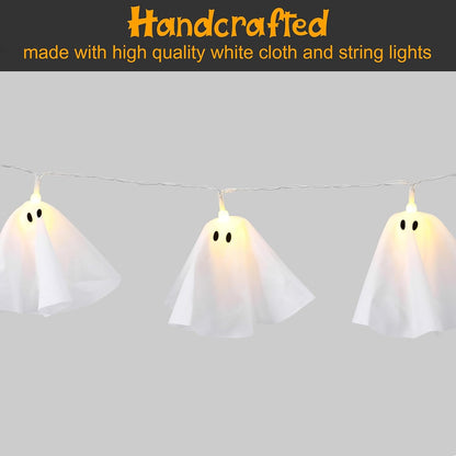 Halloween Decoration-Light up Ghost Garland