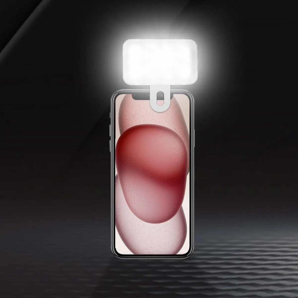 3 Color Temperature Adjustable LED Selfie Light, USB Rechargeable Clip on Phone Computer, Cellphone, Portable Mini Fill Light for Video Conference Vlog Makeup, Selfie Led Lights, Cell Phone Accessories, Led Smartphone Light, Cell Phone Light #GLOBAL PICKS