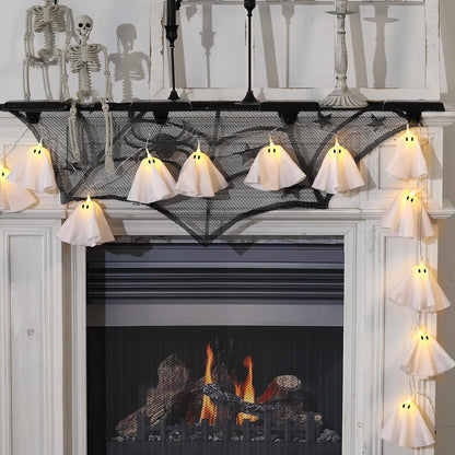 Halloween Decoration-Light up Ghost Garland