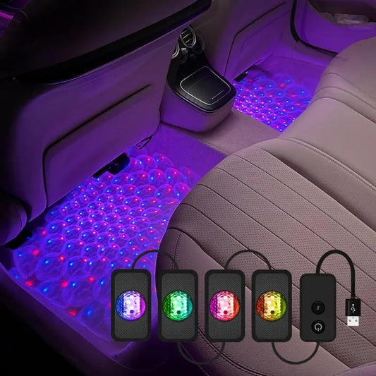 Car LED Decorative Atmosphere Light, USB Car Interior LED Light, Car Interior Decorative Light, Car Interior Lighting, Car Ambient Lighting, Car Atmosphere Lamp, Car Decoration Accessories